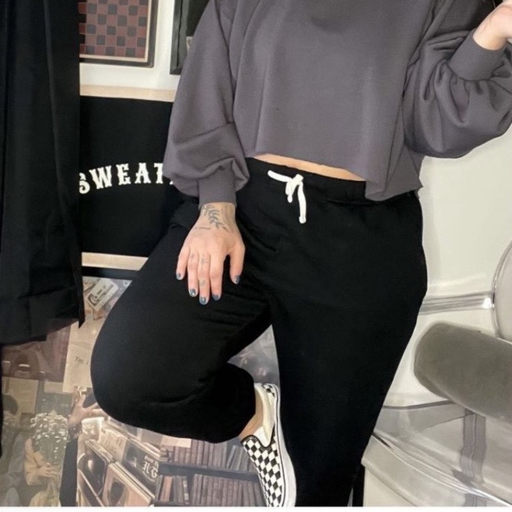 ‘Everyday sweats’ reg & plus! BLACK